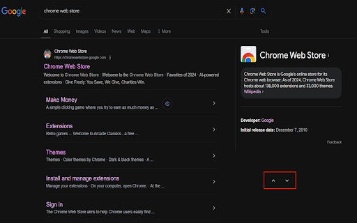 Easily Scroll to Top or Bottom from Chrome web store to be run with OffiDocs Chromium online Easily Scroll to Top or Bottom from Chrome web store to be run with OffiDocs Chromium online