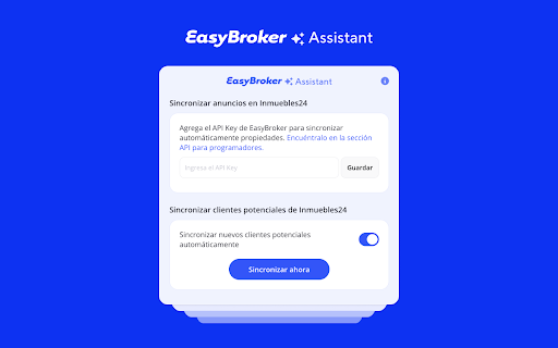 EasyBroker Assistant from Chrome web store to be run with OffiDocs Chromium online EasyBroker Assistant from Chrome web store to be run with OffiDocs Chromium online