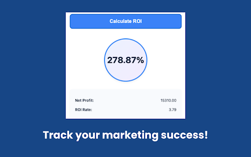 Easy Marketing Calculator Suite from Chrome web store to be run with OffiDocs Chromium online Easy Marketing Calculator Suite from Chrome web store to be run with OffiDocs Chromium online