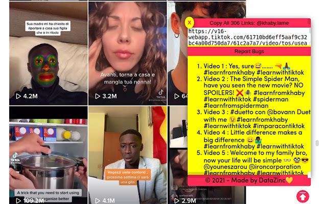 Easy TikTok Profile Download from Chrome web store to be run with OffiDocs Chromium online Easy TikTok Profile Download from Chrome web store to be run with OffiDocs Chromium online