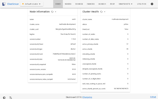 Elasticvue from Chrome web store to be run with OffiDocs Chromium online Elasticvue from Chrome web store to be run with OffiDocs Chromium online