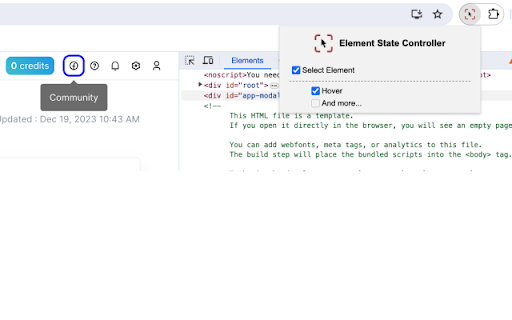 Element State Controller from Chrome web store to be run with OffiDocs Chromium online Element State Controller from Chrome web store to be run with OffiDocs Chromium online