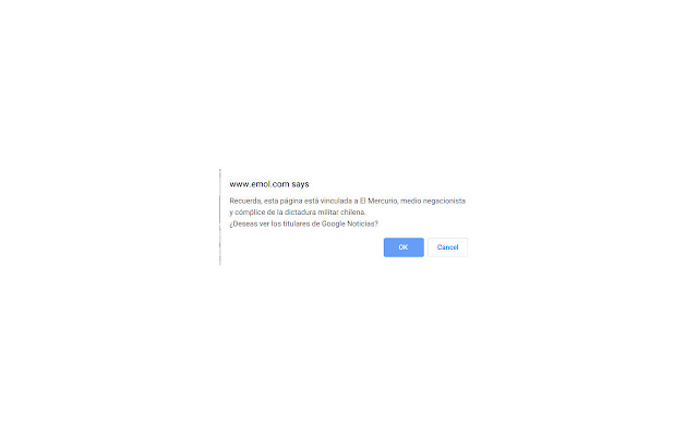 #ElMercurioMiente from Chrome web store to be run with OffiDocs Chromium online #ElMercurioMiente from Chrome web store to be run with OffiDocs Chromium online