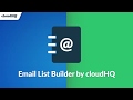 Email List Builder by cloudHQ from Chrome web store to be run with OffiDocs Chromium online Email List Builder by cloudHQ from Chrome web store to be run with OffiDocs Chromium online