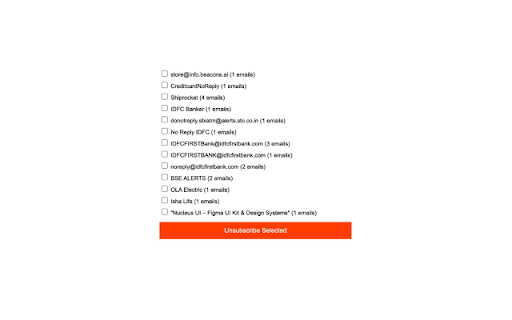 Email Unsubscribe Tool from Chrome web store to be run with OffiDocs Chromium online Email Unsubscribe Tool from Chrome web store to be run with OffiDocs Chromium online