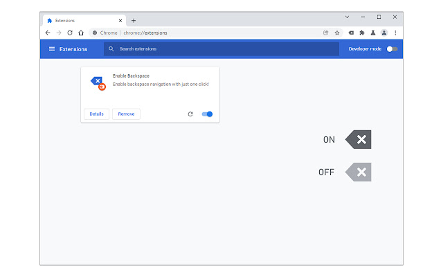 Enable Backspace from Chrome web store to be run with OffiDocs Chromium online Enable Backspace from Chrome web store to be run with OffiDocs Chromium online