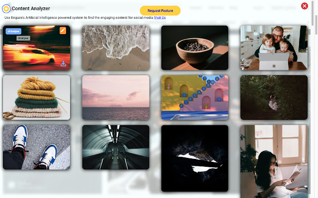Engazo Content Analyzer, Image Downloader from Chrome web store to be run with OffiDocs Chromium online Engazo Content Analyzer, Image Downloader from Chrome web store to be run with OffiDocs Chromium online