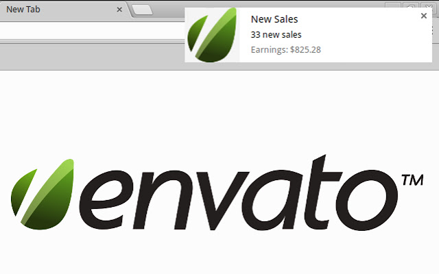 Envato Notifications Sales from Chrome web store to be run with OffiDocs Chromium online Envato Notifications Sales from Chrome web store to be run with OffiDocs Chromium online