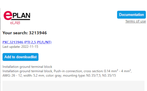 EPLAN Data Portal Extended search from Chrome web store to be run with OffiDocs Chromium online EPLAN Data Portal Extended search from Chrome web store to be run with OffiDocs Chromium online
