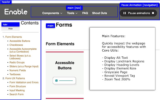 Equa11y: Accessibility Testing Utilities from Chrome web store to be run with OffiDocs Chromium online Equa11y: Accessibility Testing Utilities from Chrome web store to be run with OffiDocs Chromium online