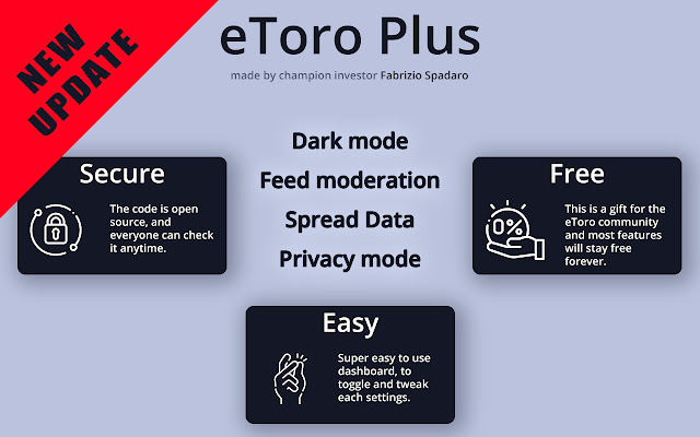 eToro Plus from Chrome web store to be run with OffiDocs Chromium online eToro Plus from Chrome web store to be run with OffiDocs Chromium online