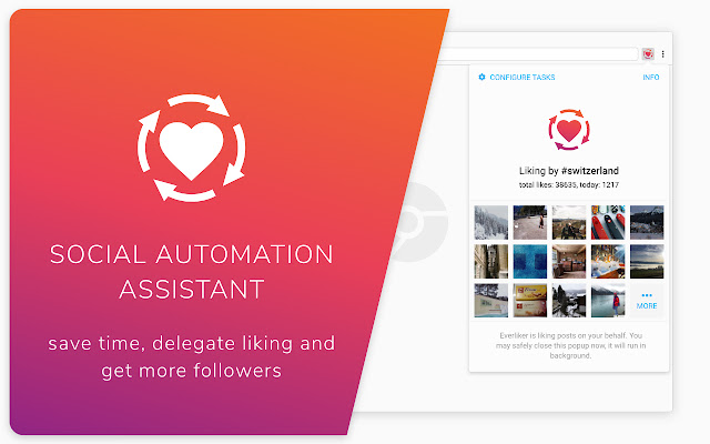 Everliker Standalone | Social Assistant from Chrome web store to be run with OffiDocs Chromium online Everliker Standalone | Social Assistant from Chrome web store to be run with OffiDocs Chromium online