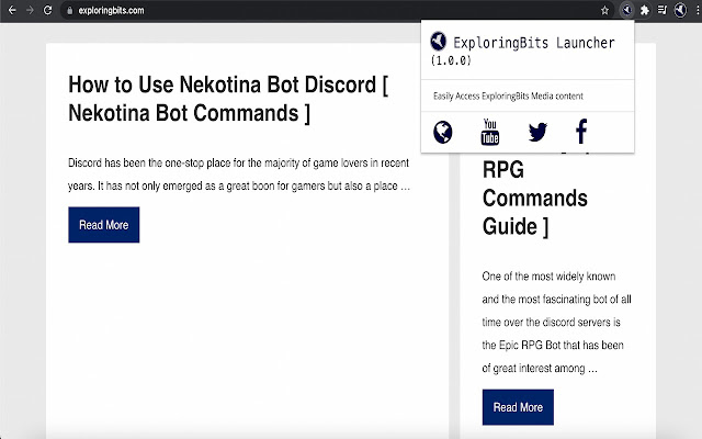 ExploringBits Launcher from Chrome web store to be run with OffiDocs Chromium online ExploringBits Launcher from Chrome web store to be run with OffiDocs Chromium online