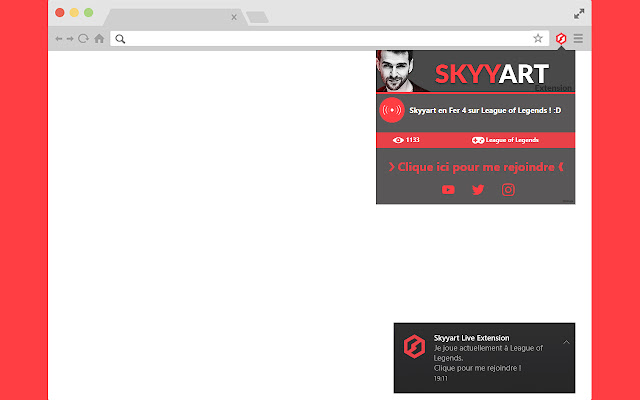 Extension Live Skyyart from Chrome web store to be run with OffiDocs Chromium online Extension Live Skyyart from Chrome web store to be run with OffiDocs Chromium online