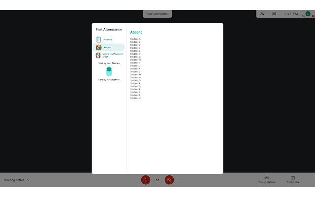 Fast Attendance from Chrome web store to be run with OffiDocs Chromium online Fast Attendance from Chrome web store to be run with OffiDocs Chromium online