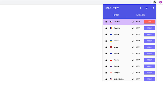 FireX Proxy from Chrome web store to be run with OffiDocs Chromium online FireX Proxy from Chrome web store to be run with OffiDocs Chromium online