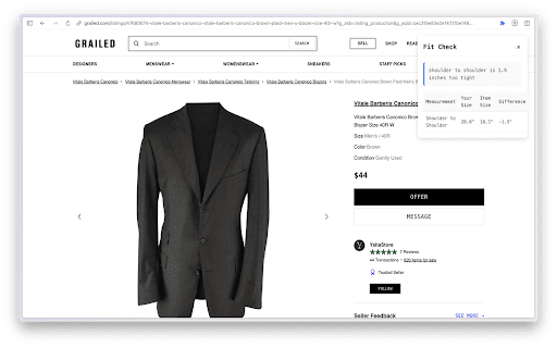 FitCheck from Chrome web store to be run with OffiDocs Chromium online FitCheck from Chrome web store to be run with OffiDocs Chromium online