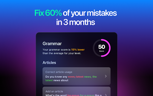 Fluently: AI powered English coach from Chrome web store to be run with OffiDocs Chromium online Fluently: AI powered English coach from Chrome web store to be run with OffiDocs Chromium online