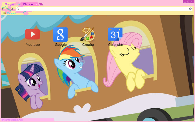 Fluttershy Train Theme from Chrome web store to be run with OffiDocs Chromium online Fluttershy Train Theme from Chrome web store to be run with OffiDocs Chromium online