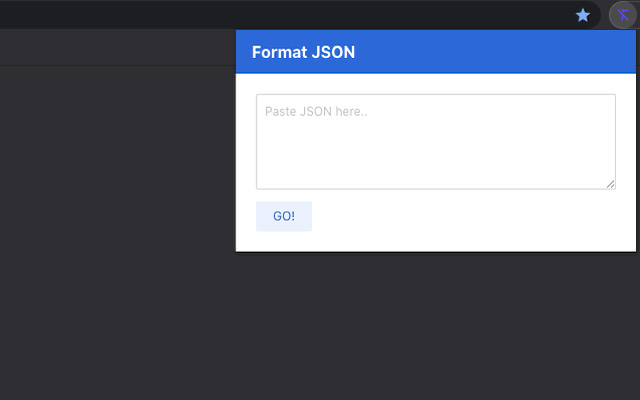 Format JSON from Chrome web store to be run with OffiDocs Chromium online Format JSON from Chrome web store to be run with OffiDocs Chromium online