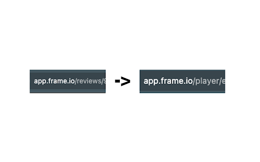 Frame.io Link Converter from Chrome web store to be run with OffiDocs Chromium online Frame.io Link Converter from Chrome web store to be run with OffiDocs Chromium online