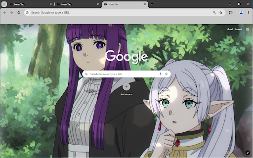 Frieren theme from Chrome web store to be run with OffiDocs Chromium online Frieren theme from Chrome web store to be run with OffiDocs Chromium online