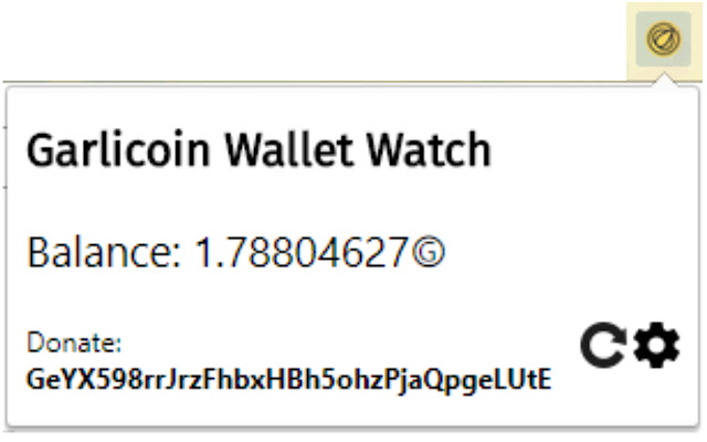 Garlicoin Wallet Watch from Chrome web store to be run with OffiDocs Chromium online Garlicoin Wallet Watch from Chrome web store to be run with OffiDocs Chromium online
