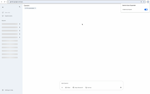 Gemini Auto Expander from Chrome web store to be run with OffiDocs Chromium online Gemini Auto Expander from Chrome web store to be run with OffiDocs Chromium online