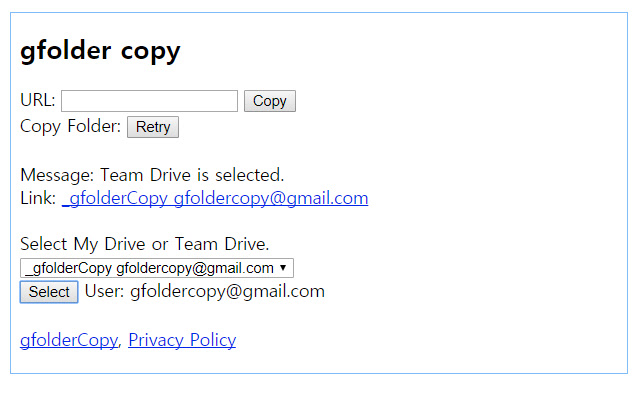 gfolderCopy from Chrome web store to be run with OffiDocs Chromium online gfolderCopy from Chrome web store to be run with OffiDocs Chromium online