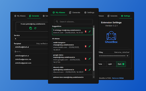GhostBox from Chrome web store to be run with OffiDocs Chromium online GhostBox from Chrome web store to be run with OffiDocs Chromium online
