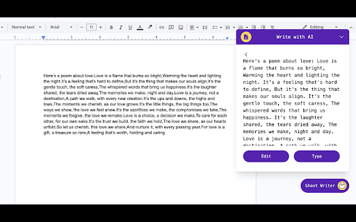 Ghost Writer Free from Chrome web store to be run with OffiDocs Chromium online Ghost Writer Free from Chrome web store to be run with OffiDocs Chromium online