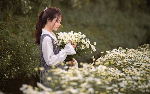 Girl and little chrysanthemum from Chrome web store to be run with OffiDocs Chromium online Girl and little chrysanthemum from Chrome web store to be run with OffiDocs Chromium online