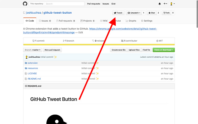 GitHub Tweet Button from Chrome web store to be run with OffiDocs Chromium online GitHub Tweet Button from Chrome web store to be run with OffiDocs Chromium online
