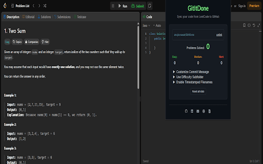 GitItDone from Chrome web store to be run with OffiDocs Chromium online GitItDone from Chrome web store to be run with OffiDocs Chromium online