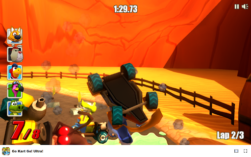 Go Kart Go! Ultra! Racing Two Player Action Game from Chrome web store to be run with OffiDocs Chromium online Go Kart Go! Ultra! Racing Two Player Action Game from Chrome web store to be run with OffiDocs Chromium online