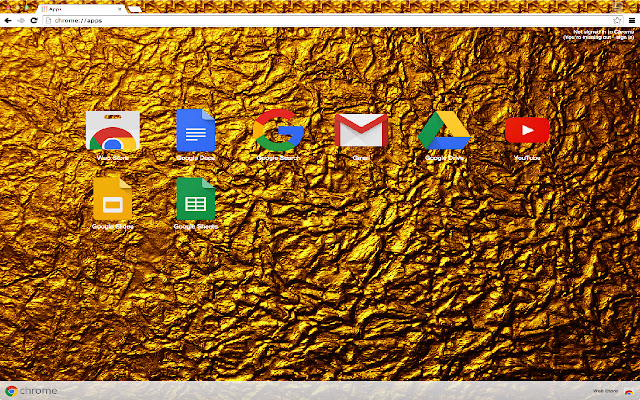 Gold Theme from Chrome web store to be run with OffiDocs Chromium online Gold Theme from Chrome web store to be run with OffiDocs Chromium online