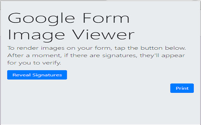 Google Forms Image Viewer from Chrome web store to be run with OffiDocs Chromium online Google Forms Image Viewer from Chrome web store to be run with OffiDocs Chromium online