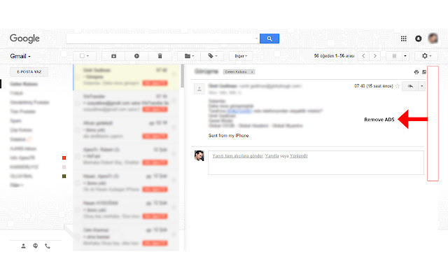 Google Reklam Silme from Chrome web store to be run with OffiDocs Chromium online Google Reklam Silme from Chrome web store to be run with OffiDocs Chromium online