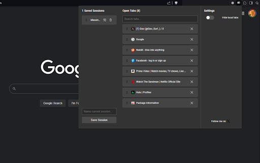 Goo Stack Tab Manager from Chrome web store to be run with OffiDocs Chromium online Goo Stack Tab Manager from Chrome web store to be run with OffiDocs Chromium online