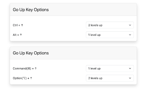 Go Up Key from Chrome web store to be run with OffiDocs Chromium online Go Up Key from Chrome web store to be run with OffiDocs Chromium online