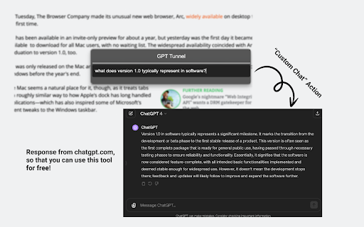 GPT Tunnel from Chrome web store to be run with OffiDocs Chromium online GPT Tunnel from Chrome web store to be run with OffiDocs Chromium online
