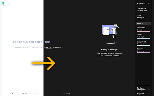Grammarly Dark from Chrome web store to be run with OffiDocs Chromium online Grammarly Dark from Chrome web store to be run with OffiDocs Chromium online