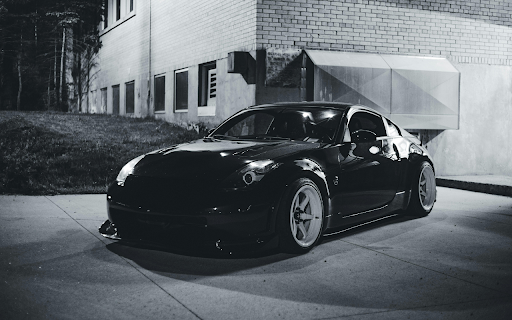 Grayscale Photo of a Nissan 350z from Chrome web store to be run with OffiDocs Chromium online Grayscale Photo of a Nissan 350z from Chrome web store to be run with OffiDocs Chromium online