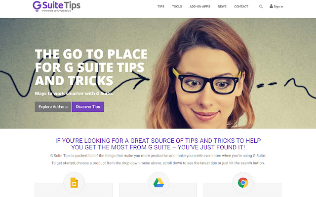 G Suite Tips from Chrome web store to be run with OffiDocs Chromium online G Suite Tips from Chrome web store to be run with OffiDocs Chromium online
