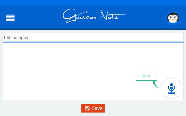 Guinbox Notepad from Chrome web store to be run with OffiDocs Chromium online Guinbox Notepad from Chrome web store to be run with OffiDocs Chromium online