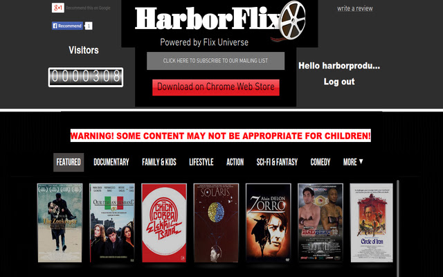 HarborFlix from Chrome web store to be run with OffiDocs Chromium online HarborFlix from Chrome web store to be run with OffiDocs Chromium online