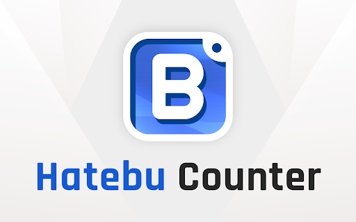 Hatebu Counter from Chrome web store to be run with OffiDocs Chromium online Hatebu Counter from Chrome web store to be run with OffiDocs Chromium online