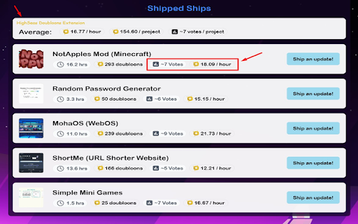 HighSeas Doubloons from Chrome web store to be run with OffiDocs Chromium online HighSeas Doubloons from Chrome web store to be run with OffiDocs Chromium online