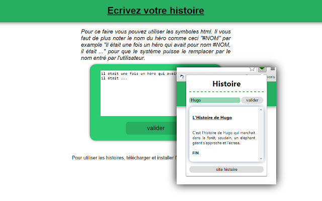 Histoire from Chrome web store to be run with OffiDocs Chromium online Histoire from Chrome web store to be run with OffiDocs Chromium online