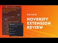 Hoverify from Chrome web store to be run with OffiDocs Chromium online Hoverify from Chrome web store to be run with OffiDocs Chromium online